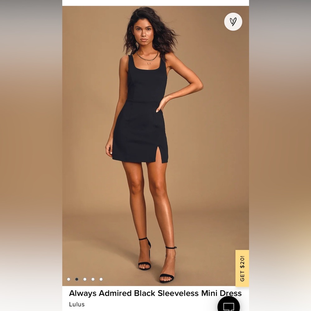 Lulus little black dress